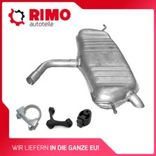 VW Golf V 5 1.4 (2003-2008) Fließheck Endschalldämpfer Mit Montagesatz Auspuff