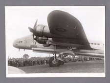 SHORT STIRLING V FUSELAGE ORIGINAL VINTAGE PRESS PHOTO RAF ROYAL AIR FORCE 4