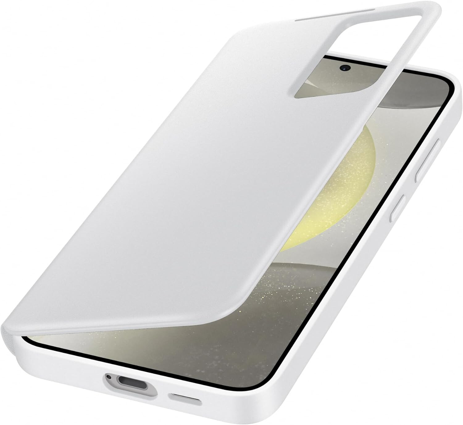 Samsung Galaxy Official S24+ Smart View Wallet Case - White