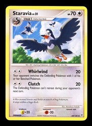 Staravia 64/130 Diamond & Pearl Uncommon Pokemon Card