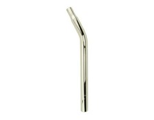 Bicycle Lay-Back Steel Seat Post W/O Support 27.2mm Chrome Old School BMX 228925