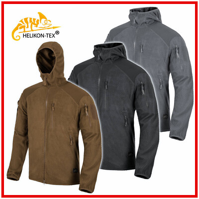 Jacket Grid Fleece HELIKON TEX ALPHA Hoodie Shooting