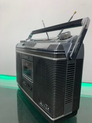 Sony CF-3800 Radio Cassette Player FM AM Working Instruction Rare