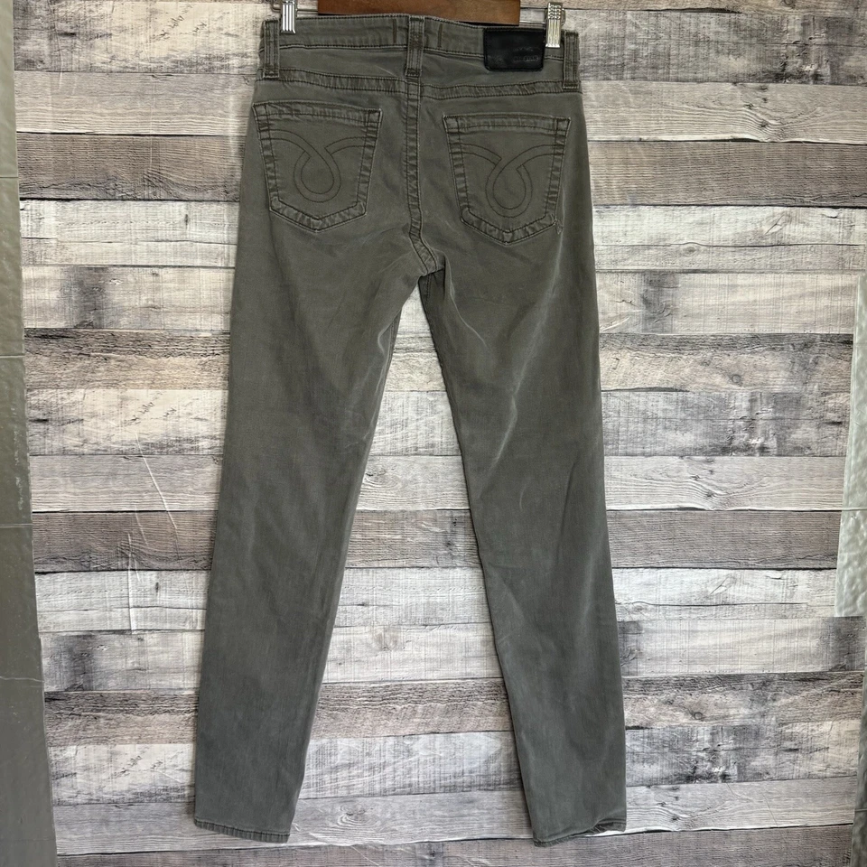 Pantalones de mezclilla elásticos grises 29 para mujer Big Star Alex Foto 2 de 4