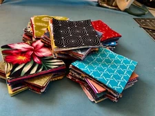 Economy Quilting/Craft Fabric Squares 500