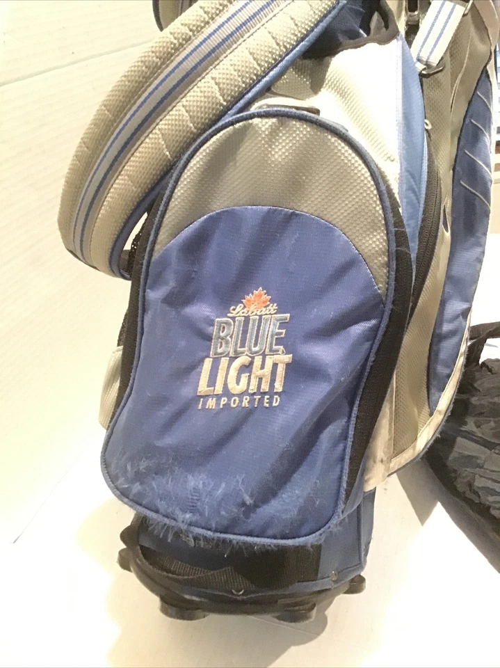 NIKE Extreme Sport 7 Vías LABBATT LUZ AZUL Logo GOLF Soporte/Bolsa de Transporte Foto 4 de 4