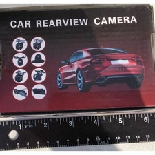 Car Rearview Camera HD CCD Night Vision 120  Angle Waterproof Backup Reverse
