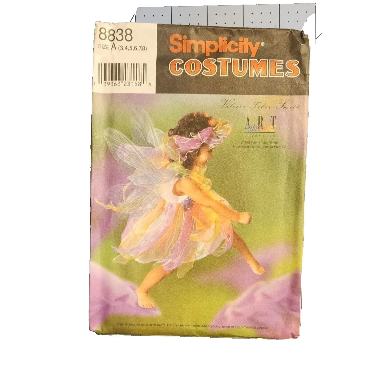 Moldes de Costura do traje Simplicity