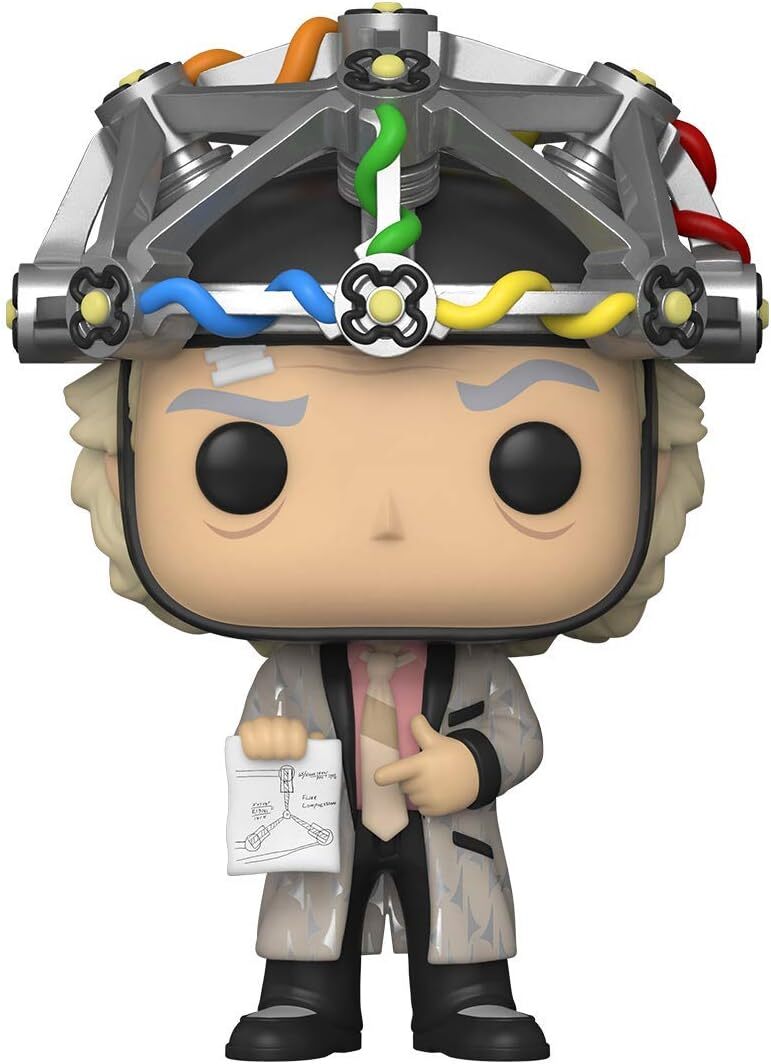 Funko Pop Filme: Zurück Zum Future - Doc Mit Helm Vinylfigur