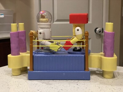 Spongebob Squarepants Karate Choppers Spongebob Vs Sandy RARE