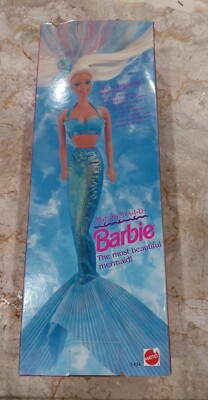 Barbie Mermaid First Edition Mattel Vintage 90's #1434 Changing
