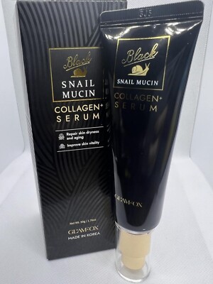 Glamfox Black Snail Mucin Collagen Serum 1.76 Oz