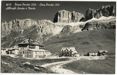 PASSO PORDOI, TOP PORDOI (BELLUNO), HOTELS SAVOJA AND MARIA, ED. GHEDINA