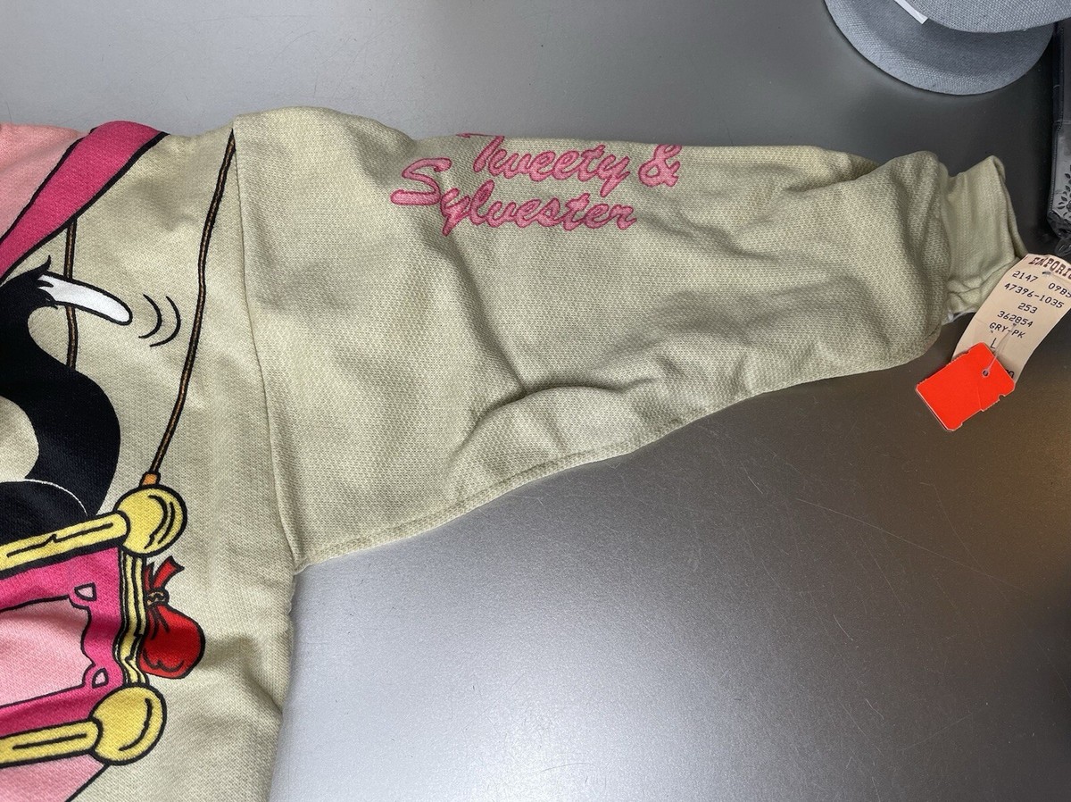 Vintage CARO AMOROSO Sylvester Tweety New Deadstock Kids Sweater
