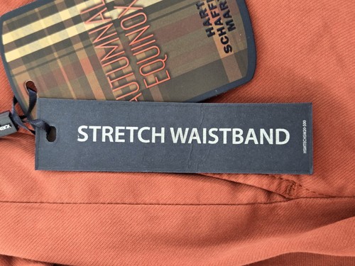 $98 Hart Schaffner Marx Men's Straight Fit Flat Front Pants, 32X32 - Picture 6 of 8