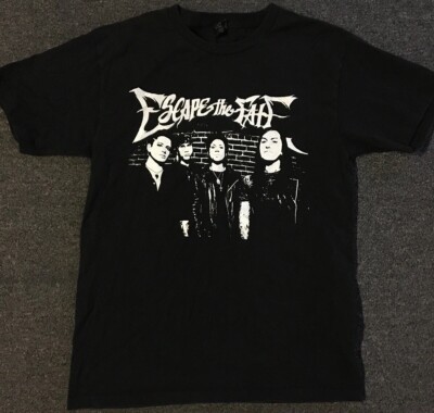 Escape The Fate 2017 Tour Shirt S Concert Metalcore Emo Blessthefall Grunge Y2K