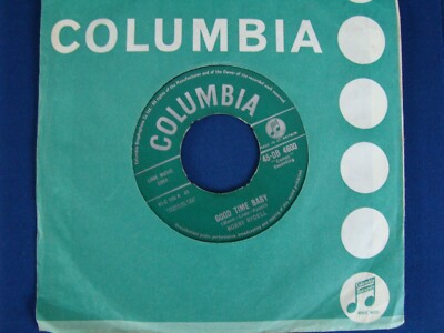 BOBBY RYDELL  Good Time Baby / Cherie   VINYL 7'' SINGLE  Columbia 45-DB 4600