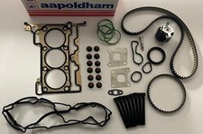 FORD FIESTA 1.0 ECOBOOST 2012-20 NEW TIMING BELT +OIL PUMP BELT +HEAD GASKET SET