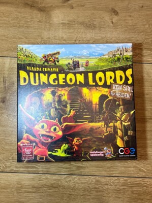 DUNGEON LORDS ++ CGE ++ VLAADA  CHVATIL ++ KOMPLETT ++ HEIDELBERGER SPIELEVERLAG
