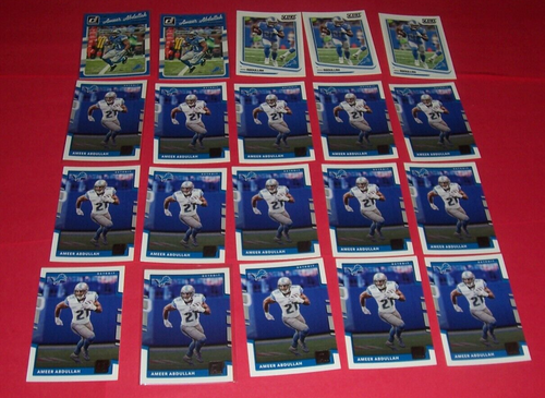 Ameer Abdullah-Lions-RIESIGES-97 Karten Lot(14 RC's/15 ToppsPl.Or.Refract/JumboRelicRC) - Bild 5 von 6