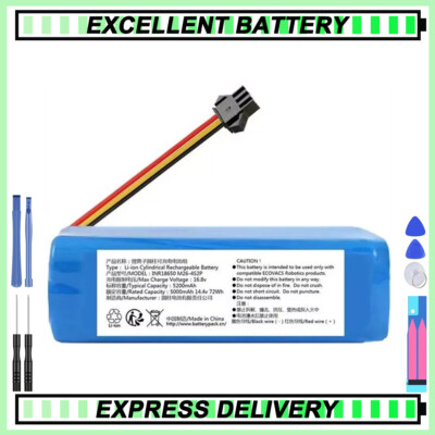 Replacement Battery for Xiaomi Viomi S9 INR18650 M26-4S2P Robot Vacuum Cleaner