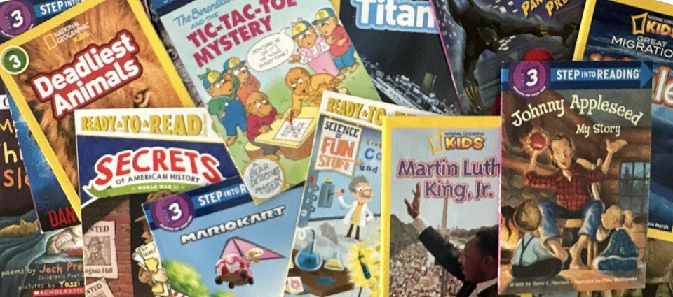 BOYS’ Random Book Lot of 10 Level 3 Step Into Reading, I Can Read, DK - GREAT! - Image 2 of 4