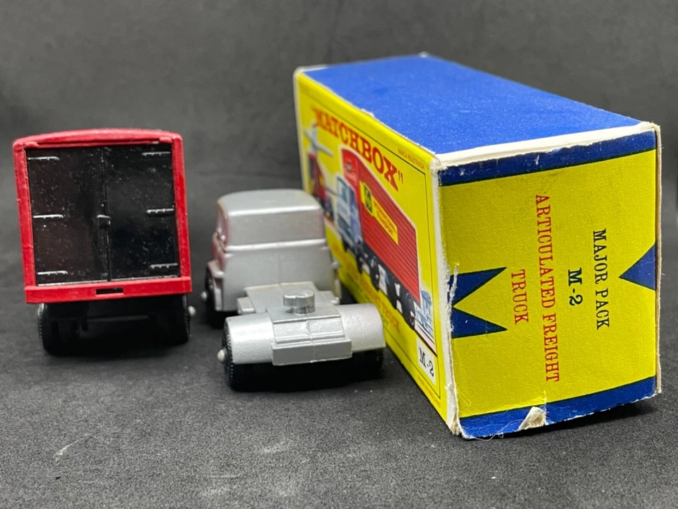 Matchbox Lesney M2 B5 Bedford Truck and York Trailer 'LEP' w E Type Box VNMIB - image 4 of 4