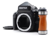 【EXC+5 avec poignée】 Appareil photo moyen film Pentax 67II 67 II AE Finder...