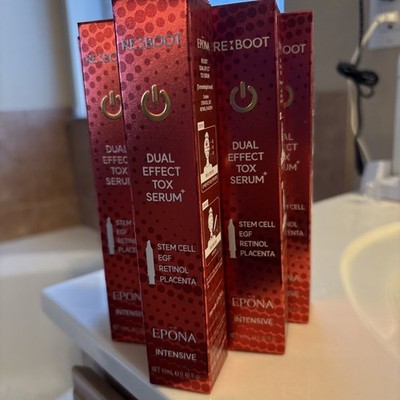 EPONA] Intensive Reboot Dual Effect Tox Serum 12ml / 0.40 Stem