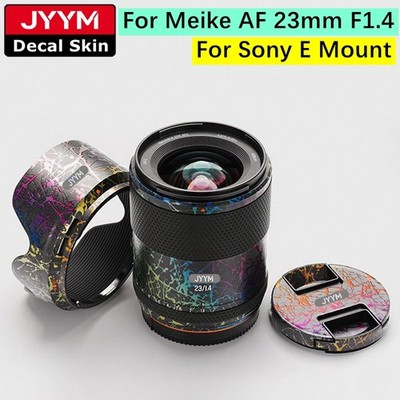 Sticker Meike AF 23mm F1.4 E Mount Decal Skin Vinyl Wrap Protective Film Coat 