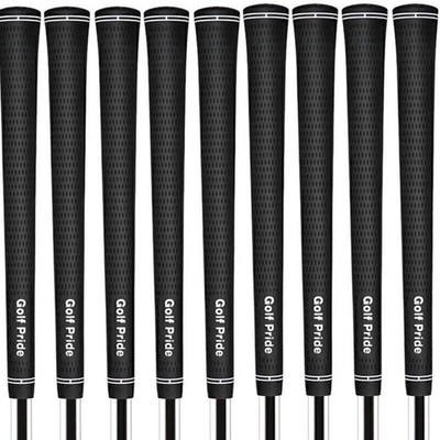 13 PCS Tour Velvet Standard Midsize Black Golf Club Grips Rubber Anti-Slip DE