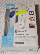 Equate Bluetooth Dual-Function Infrared Thermometer, Forehead and Ear Mode