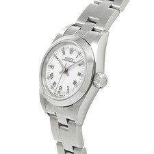 Rolex Oyster Perpetual 67180 U Serial 1997 Women's White Stainless #W2331 3