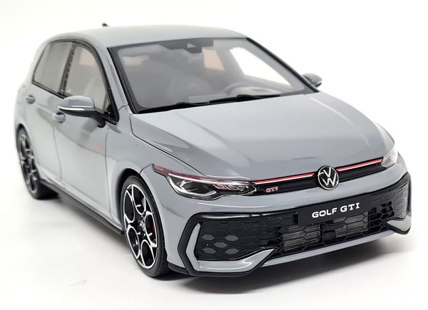 Otto 1/18 Volkswagen Golf Viii Gti Moonstone Grey 2024 Resin Scale Model Car-image