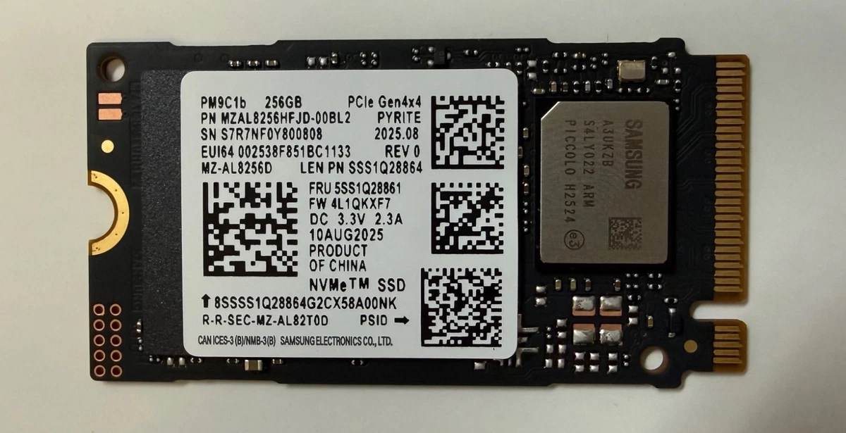 Samsung M.2 NVNe SSD 256GB 5枚セット Samsung M.2 Interface 256 GB Solid State Drives for sale | eBay
