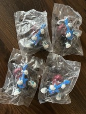 Lot of 4 2001 California Raisins Dancing Raisin Guitar New in package Hardee's