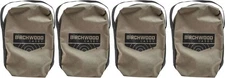 Birchwood Casey Shooting Rest Weight Bags - 4 Pack - Portable Adjustable Tan 