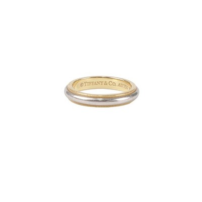 Tiffany & Co Milgrain Ehering Roségold 156715246 [U]