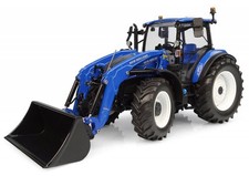 UNIVERSAL HOBBIES - Tracteur de 2025 avec chargeur - NEW HOLLAND T5.120 Dual ...