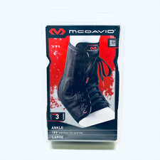 McDavid Level 3 Ankle Brace Lace-Up Size L, New No Box