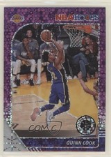 2019-20 Panini NBA Hoops Premium Stock Purple Disco Prizm Quinn Cook #267 05hs