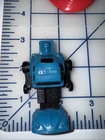1985 McDonald's Transformers Bumblebee Cliff Jumper Black & Blue Hasbro Cracked