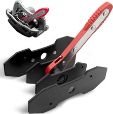 Brake Caliper Press Tool with 360 Degree Swing Ratchet, Brake Piston Compressor