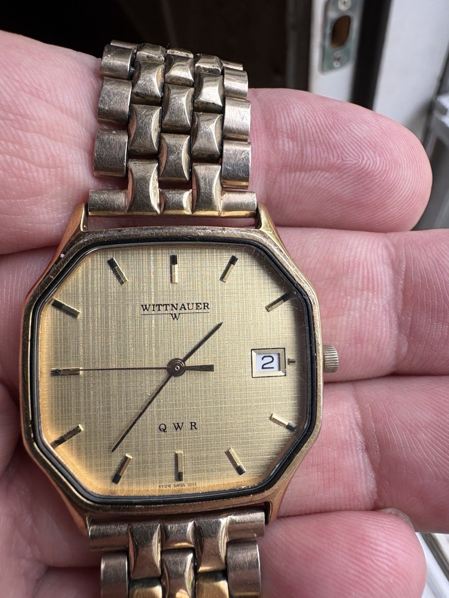 70s RICOH Quartz Battery replaced Antique watch
