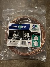 Southwire 6 AWG Solid Soft Drawn Copper Bare Wire 50ft By The Roll 