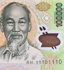 Viet Nam 100.000 dong 2011, POLYME , Serri Binary 11101110 UNC , RARE