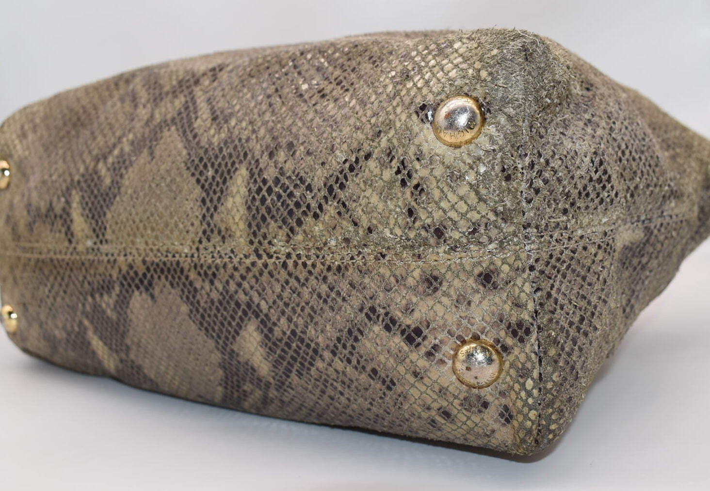 Michael Kors Python Embossed Leather Chain Strap … - image 13