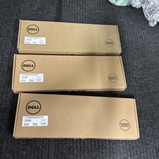 Lot Of 3-Dell KB216 KB216-BK-US Wired Keyboard - Black Some Roughing On One Box