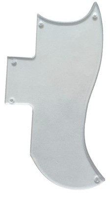For Fit Gibson SG 61 Reissue Style Guitar Pickguard,1 Ply Clear Transparent