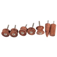 7pcs Rosewood Leather Burnisher Kit Pointed Tip Leather Slicker Tool